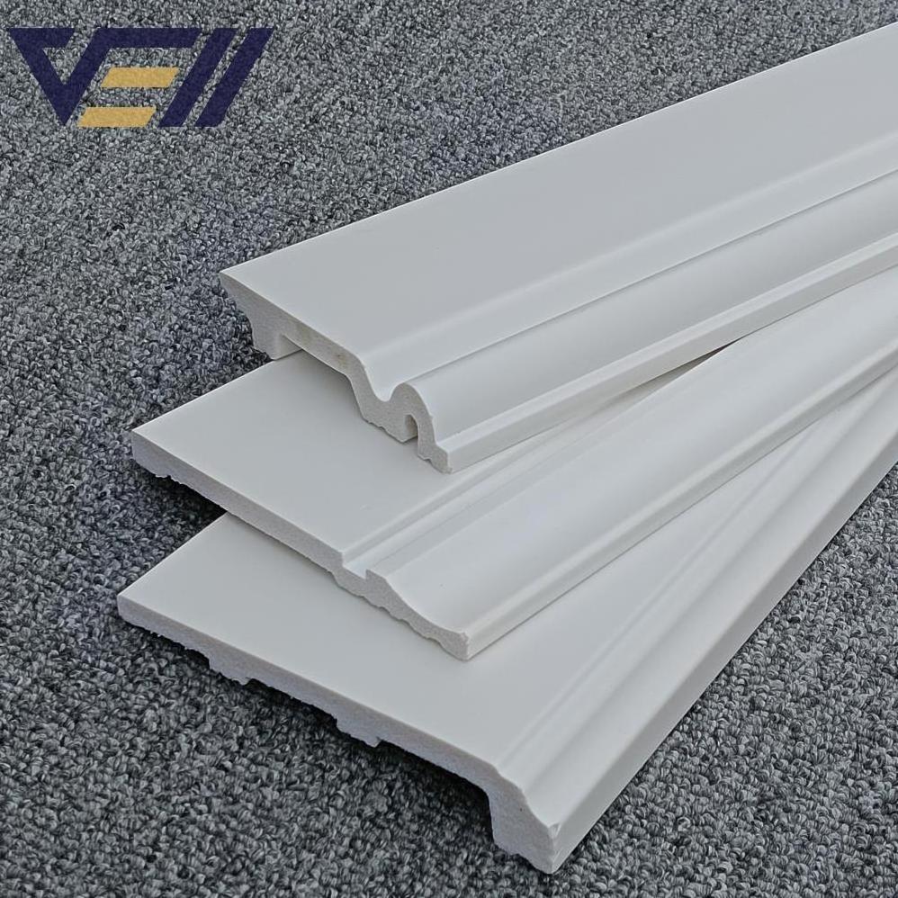 New Style Hot Sale Artistic Moulding Line Molding Ps Decorative Ceiling Cornice Mouldings Frame Ps White Skirting Board