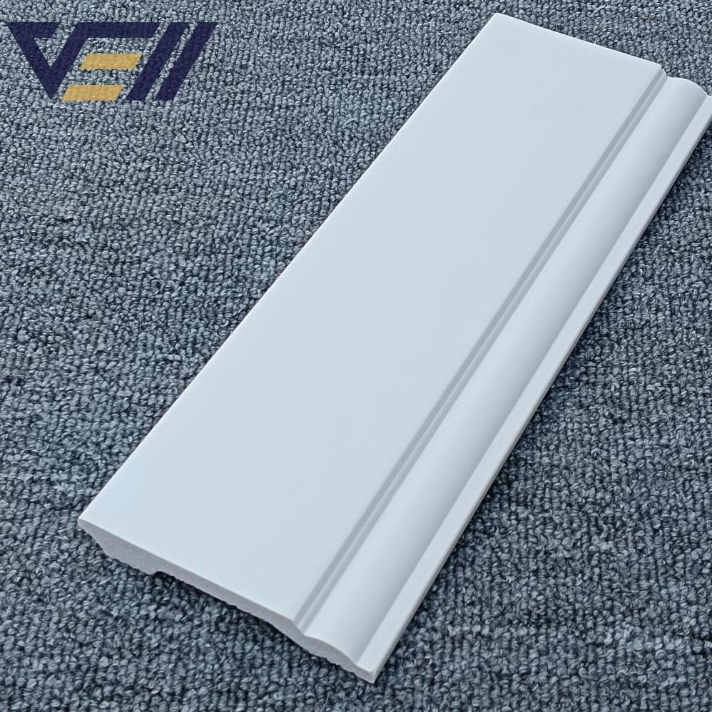 High Quality Wooden Ps Pvc Skirting Board Skirting Board Trim Edge Protectors Baseboard