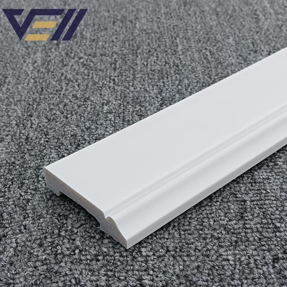 Wholesale China Manufacturers Produce Ps Foam Skirting Line Board High Quality Wall Base Moulding Trim Skirting Line