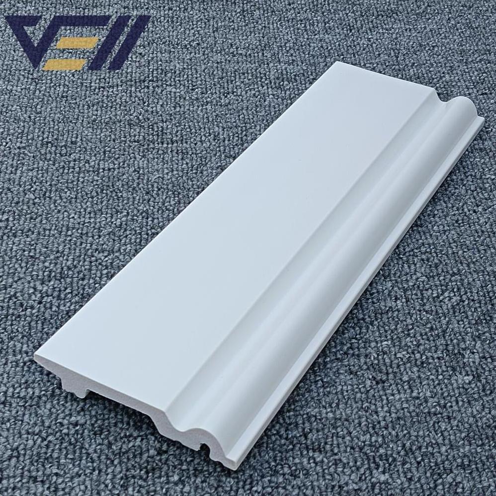 High Quality Wooden Ps Pvc Skirting Board Skirting Board Trim Edge Protectors Baseboard