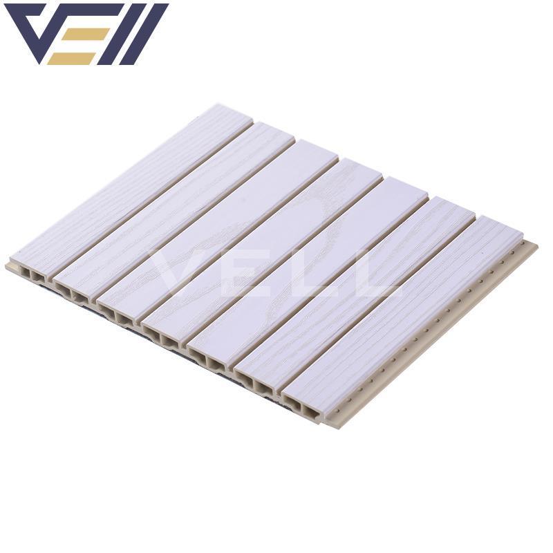 VELL OEM Easy Install Batten Design outdoor wpc interior wall fluted panels exterior wall wpc panel