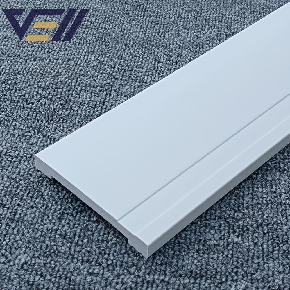 Factory Polystyrene Ps Skirting Board&plastic Wall Eco-friendly Moulding&pvc Foam Cornice Led Skirting Board