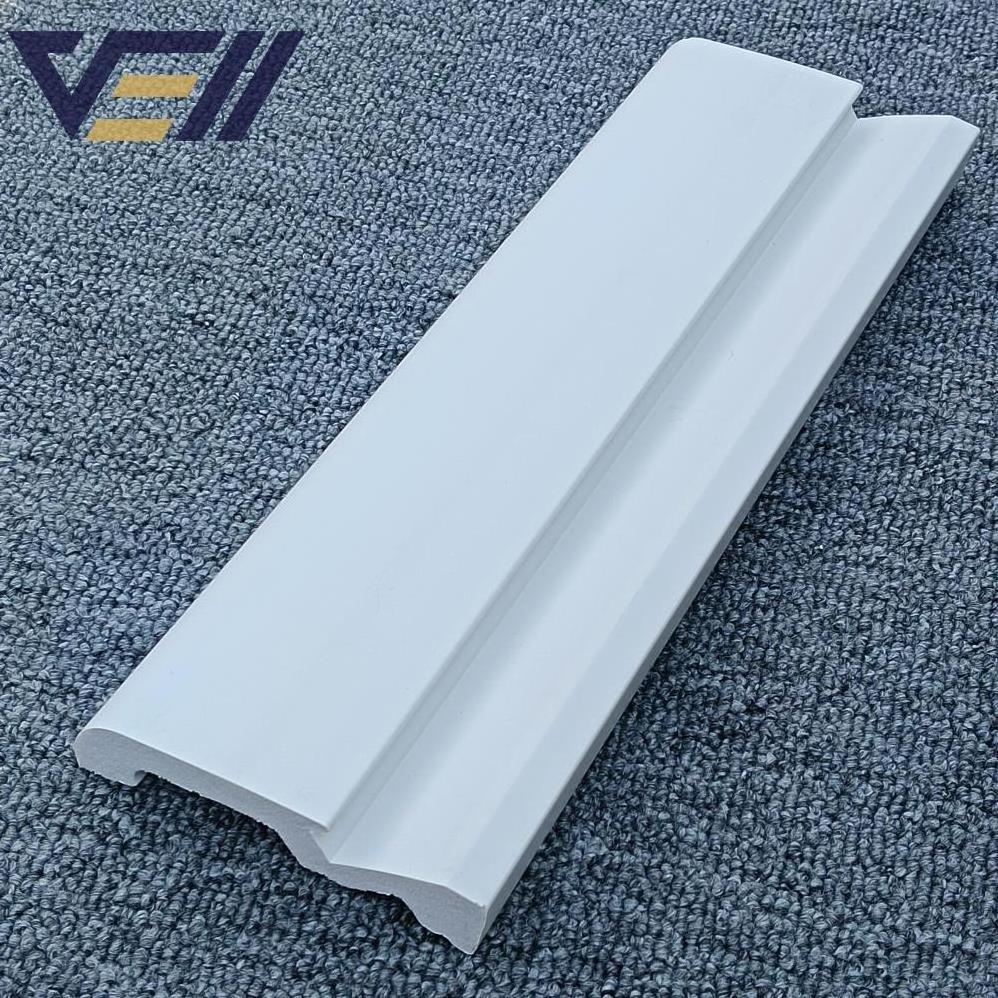 High Quality Wooden Ps Pvc Skirting Board Skirting Board Trim Edge Protectors Baseboard