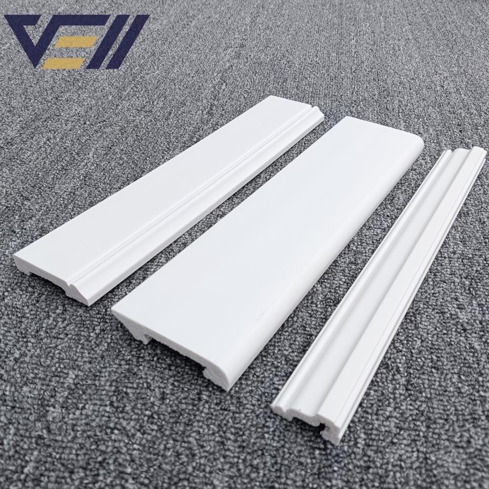 ps foam charcoal polystyrene waterproof plastic foam custom floor skirting roof base solid wood board stair wall trim line