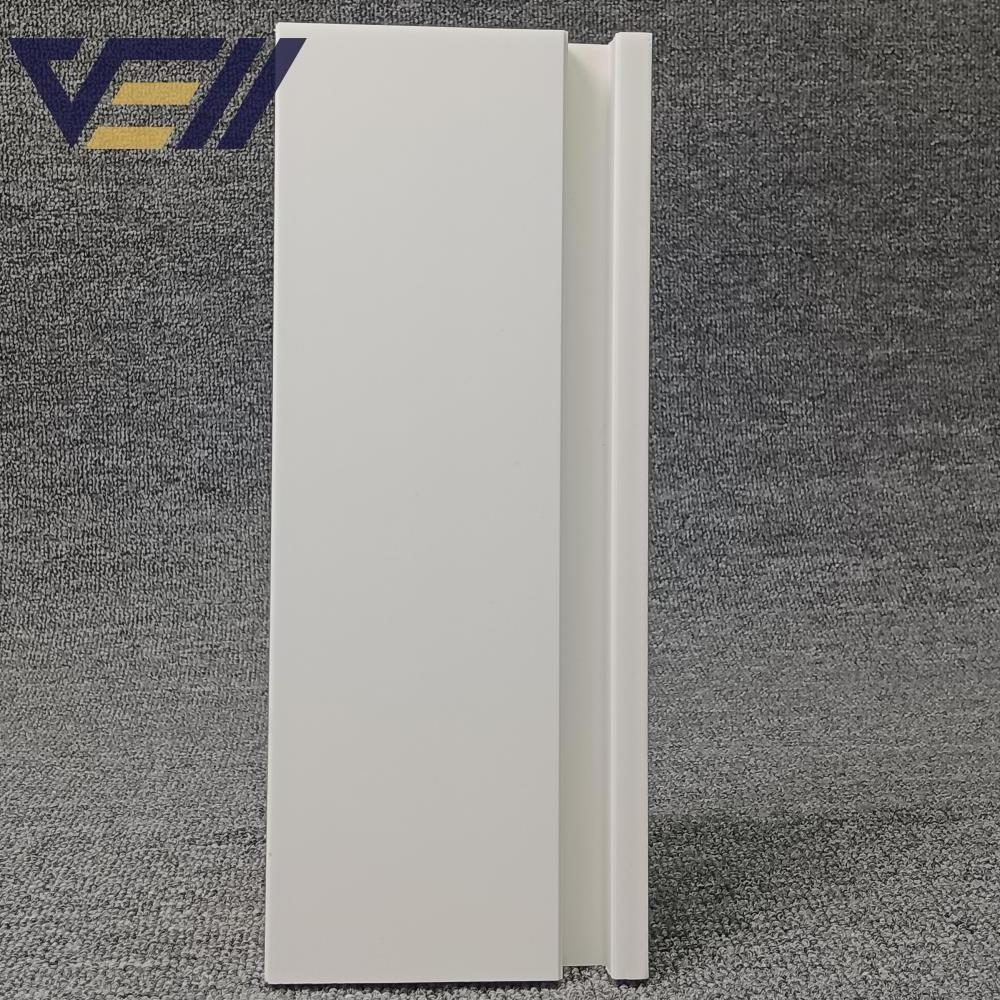 Europe Skirting Board Hidden Wall Skirting Profile White Flexible Skirting  PS Carved Moulding Skirting