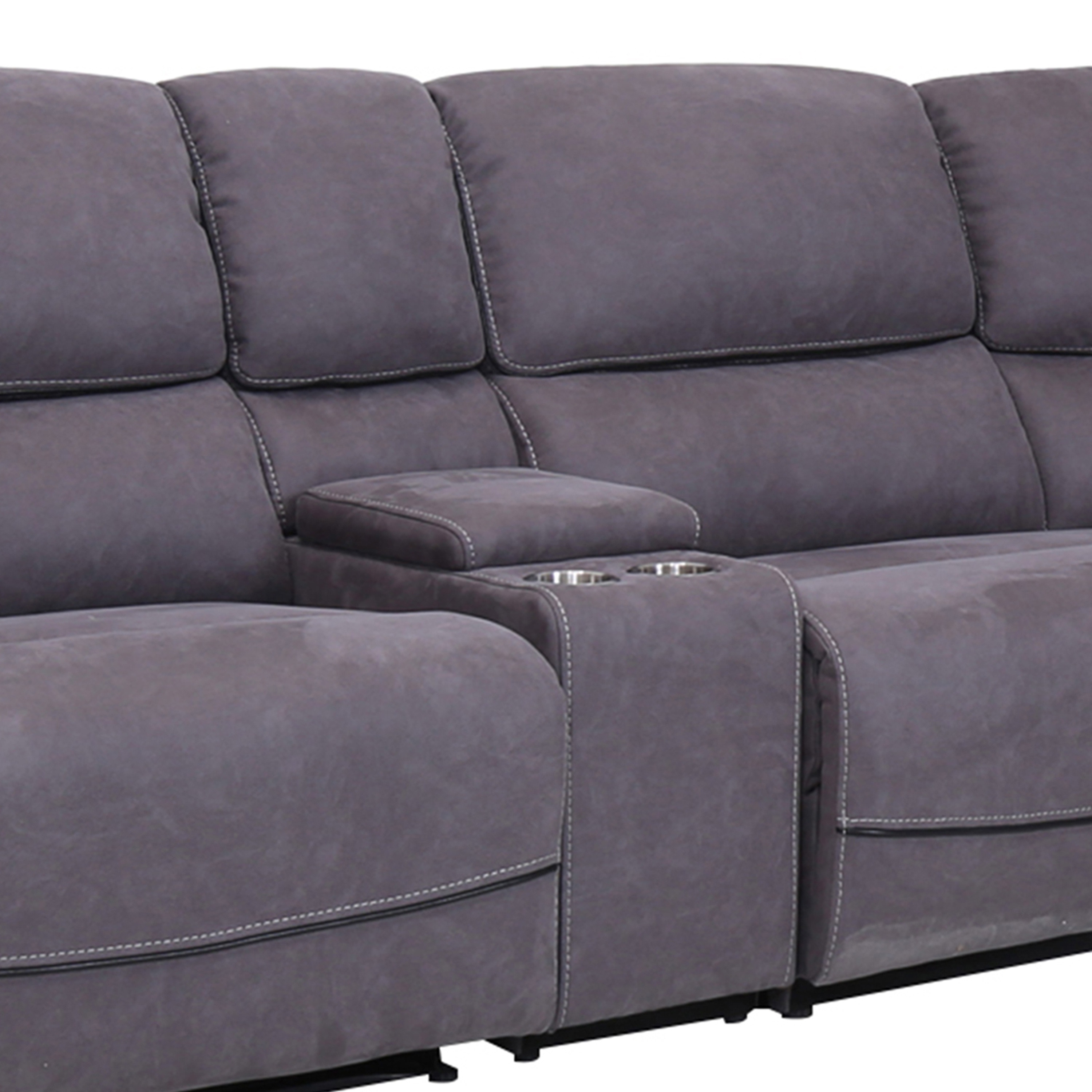 OEM Living Room Sofas 5 Seater set l shape couch power double sofa chair recliner corner reclining sofa