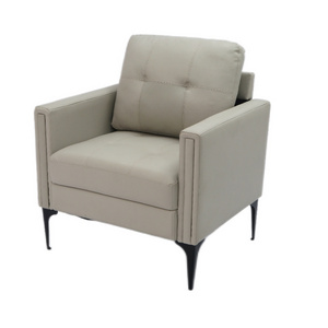 Modern Armchair Comfy Living Room Chair Accent Chairs with Arms for Small Space Bedroom Living Room