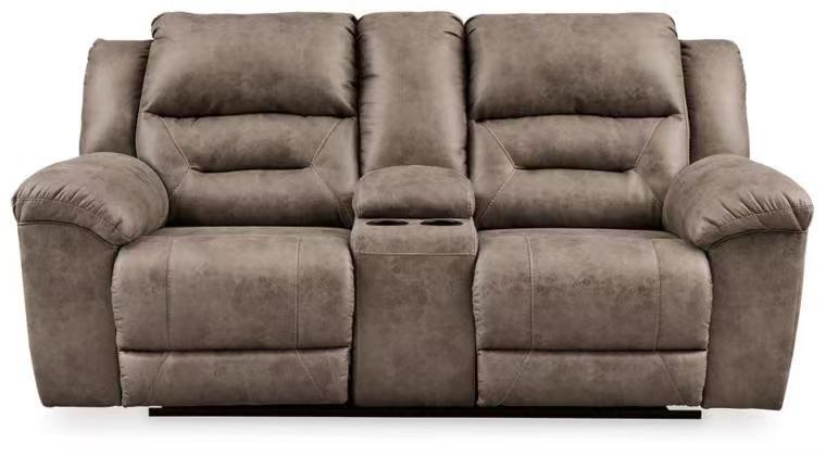 Living Room Power Recliner Rocking Chair Leather Swivel Recliner Sofa Chair