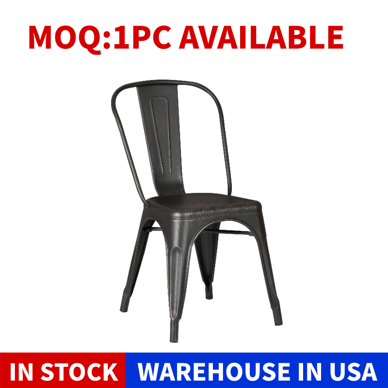 Stackable Vintage Chaise Silla Industrial Metallic Restaurant Tolix Chairs For Restaurants And Coffee Shop