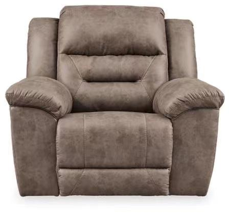 Living Room Power Recliner Rocking Chair Leather Swivel Recliner Sofa Chair