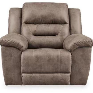 Living Room Power Recliner Rocking Chair Leather Swivel Recliner Sofa Chair