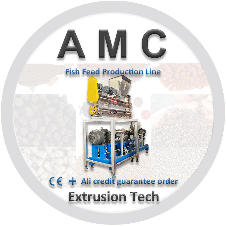 More than 10 years experience machine for make fish food fish float feed pellet machine fish production processing line