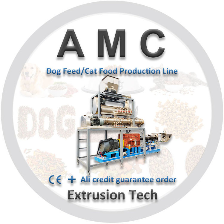 Americhi pet biscuit food machinery + cat feeding electronic equipment + production line dogs and cats food machine dogs