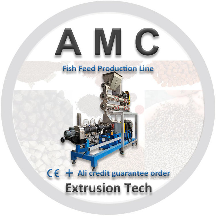 More than 10 years experience machine for make fish food fish float feed pellet machine fish production processing line