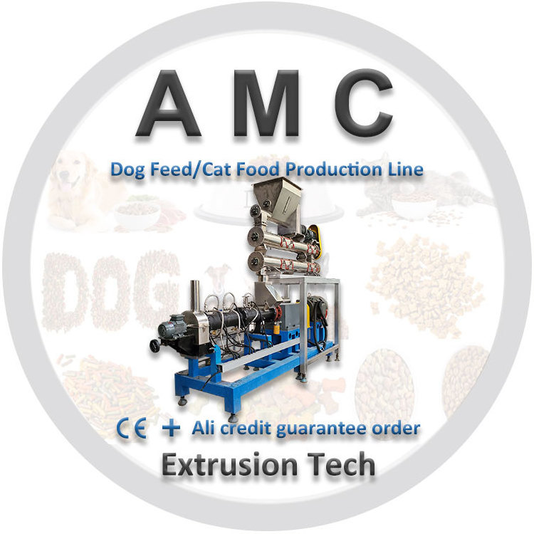 Americhi pet biscuit food machinery + cat feeding electronic equipment + production line dogs and cats food machine dogs