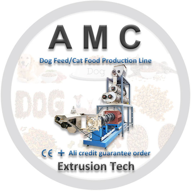 Americhi pet biscuit food machinery + cat feeding electronic equipment + production line dogs and cats food machine dogs