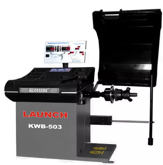 LAUNCH KWB-412 Standard Car Wheel Balancing Weight Manufacturing Tire Changer Machine Combo