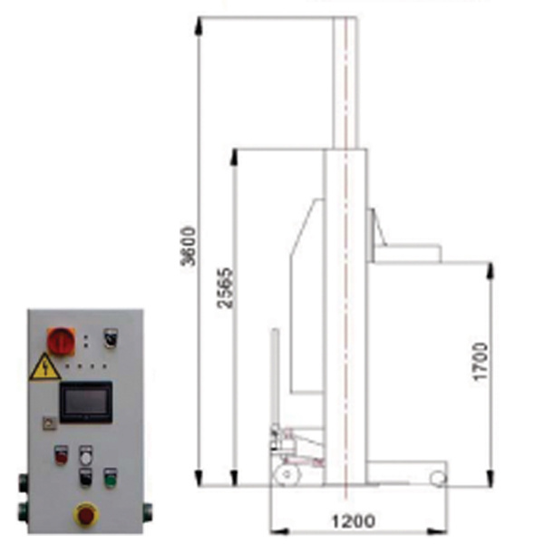 Amerigo QJZ8000 Truck Hoist, Bus Lift, Column Lift For Sale