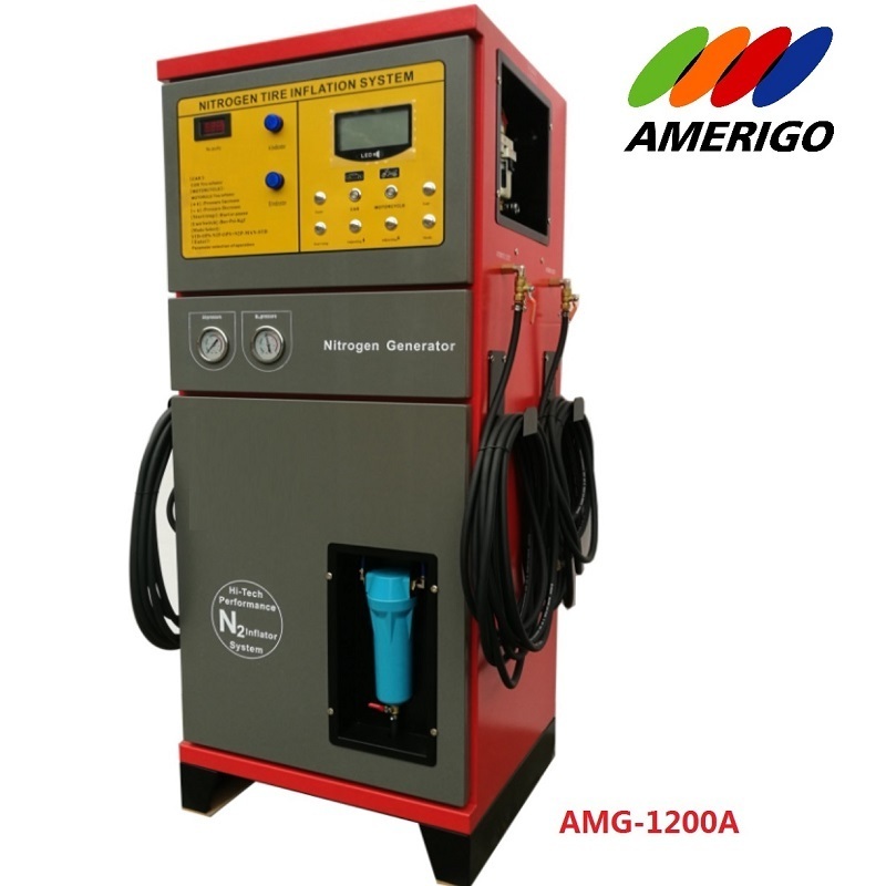 Amerigo AMG-1200A  Automatic Digital Nitrogen Tire Inflator Simultaneously 4 Tires