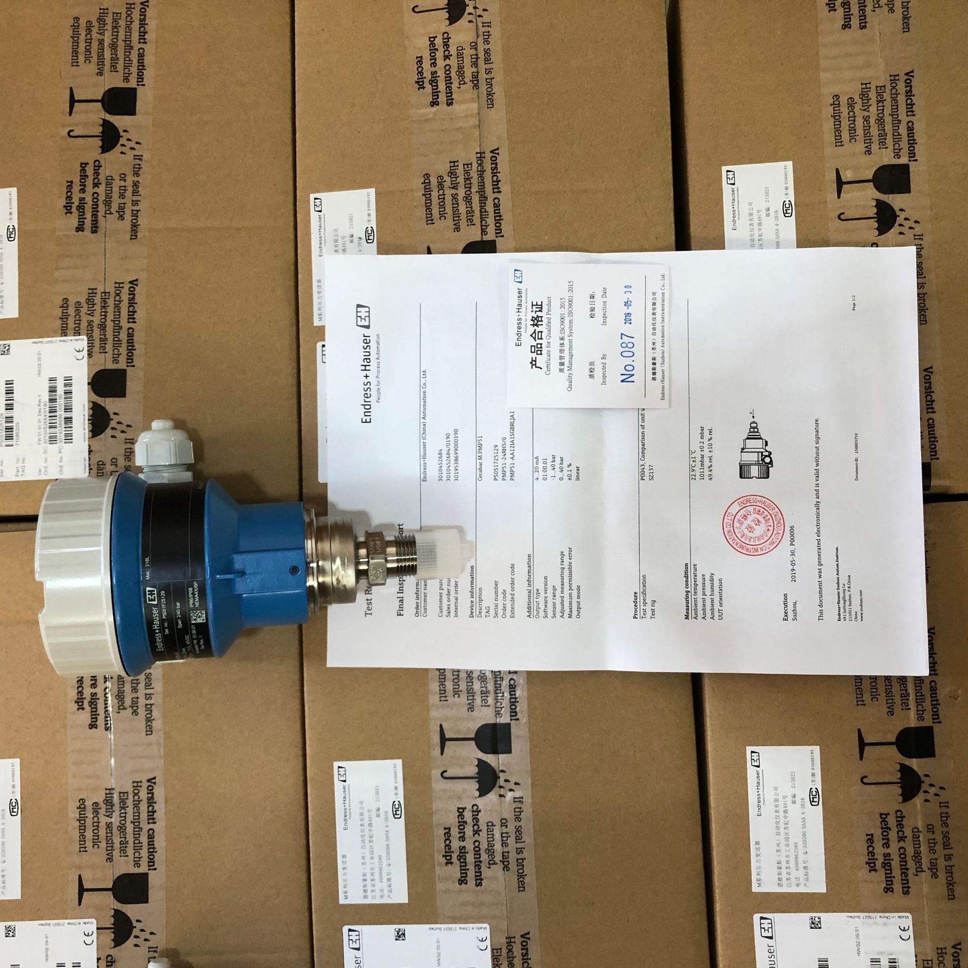 E+H/Endress+Hauser CerabarS PMP71 pmp51 Absolute And Gauge Pressure transmitter