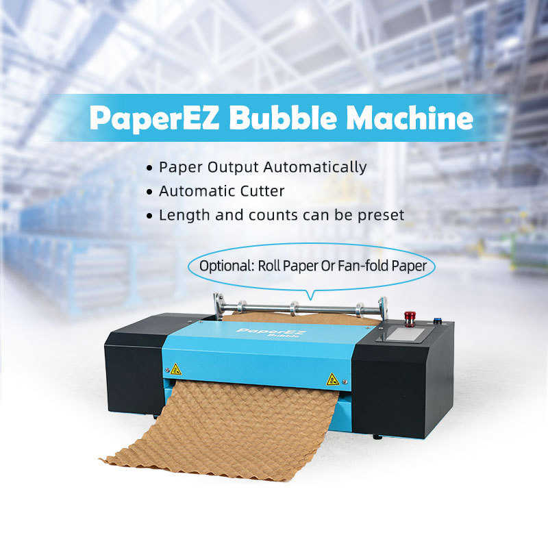 Ameson Manufacturer Direct Automatic Paper Wrap Cushion Bubble Machines