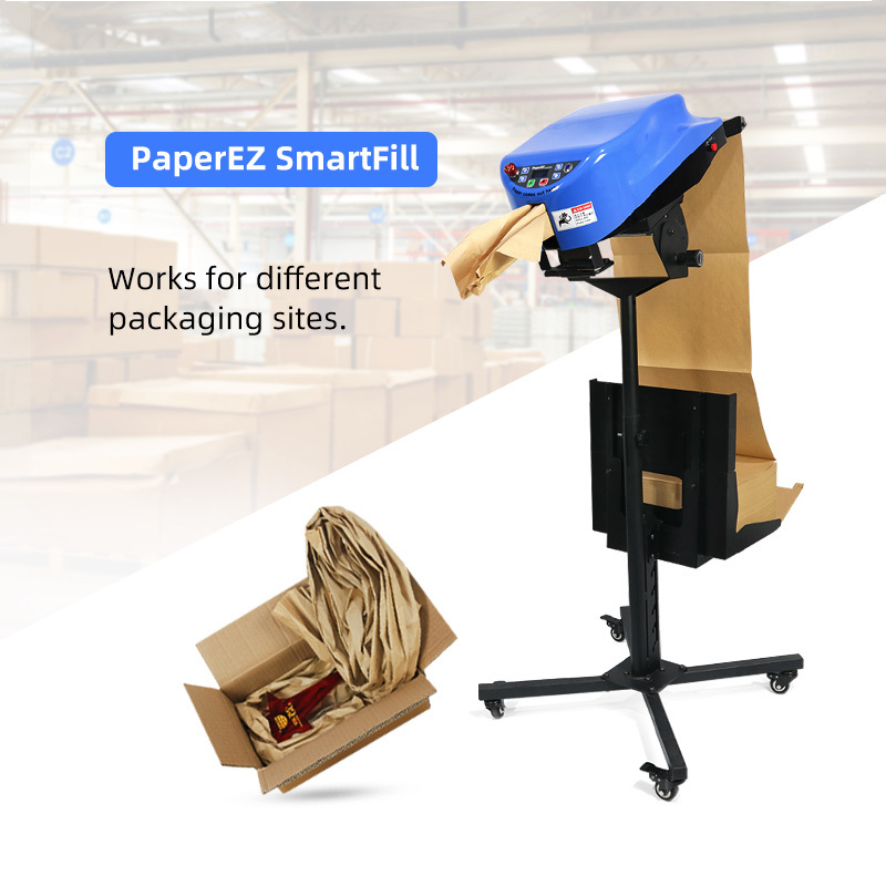 PaperEZ SmartFill automatic kraft paper void filling cushion pad machine