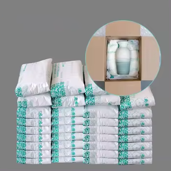 Mini Foam Instant Foaming Cushions Expandable Foam Bag packaging