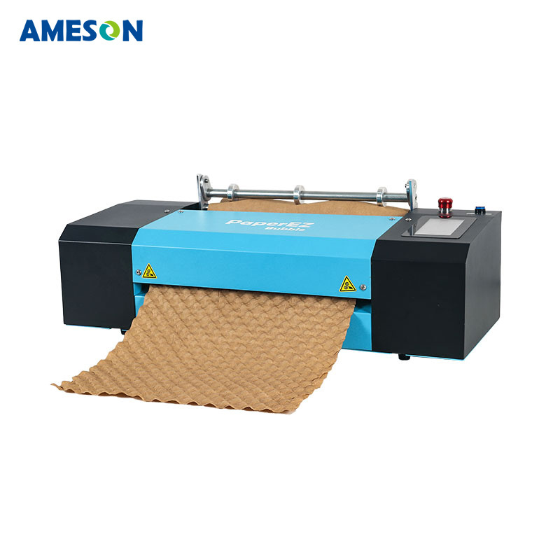 Ameson Manufacturer Direct Automatic Paper Wrap Cushion Bubble Machines