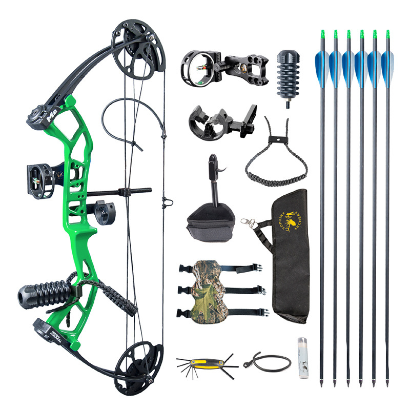 10lbs-40lbs archery hunting and shooting compound bow aluminum compound bow china compound bow with accessories