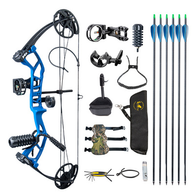 10lbs-40lbs archery hunting and shooting compound bow aluminum compound bow china compound bow with accessories