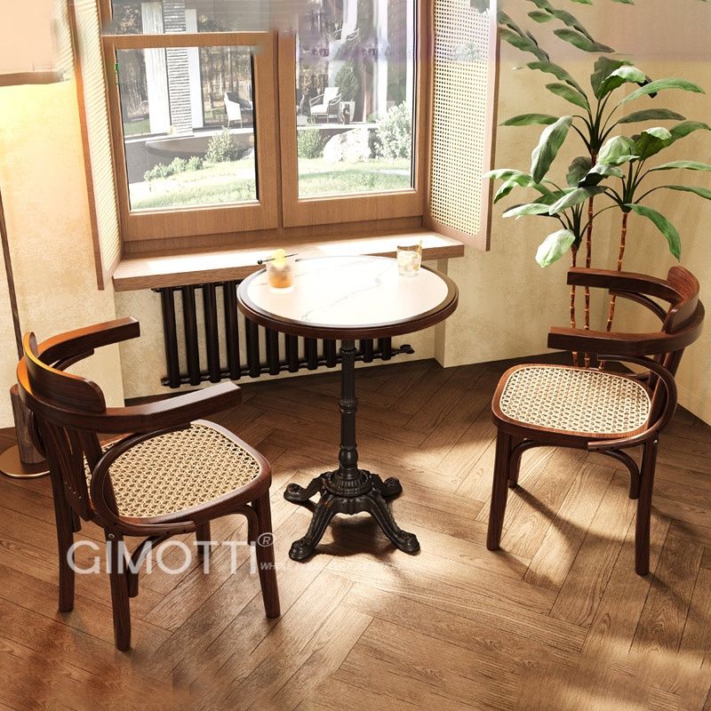 Restaurant leather booth seating chairs modern restaurant cafe furniture french cafe chairs