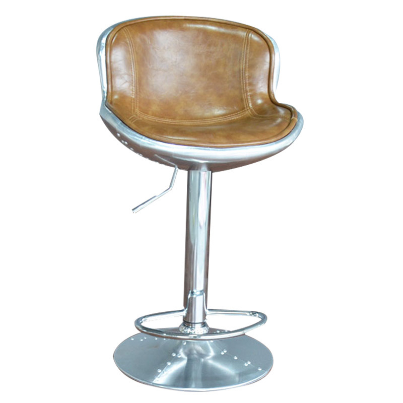 Retro Antique Bar chair vintage High 4 leg industrial counter bar stool