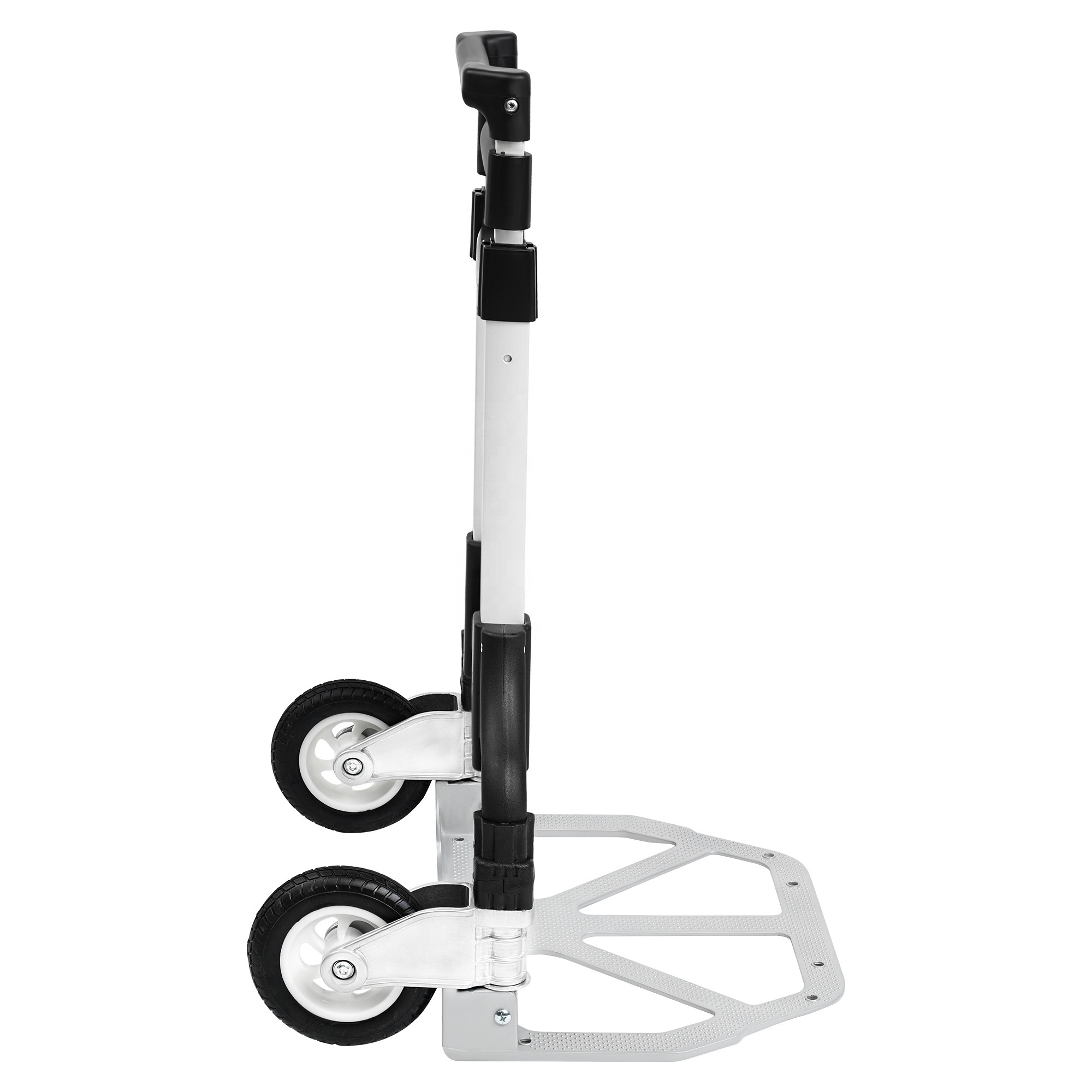 Low Price 90kg Capacity weight Hand Trolley Cart Foldable Hand Truck Aluminum Hand Trolley For home Shopping