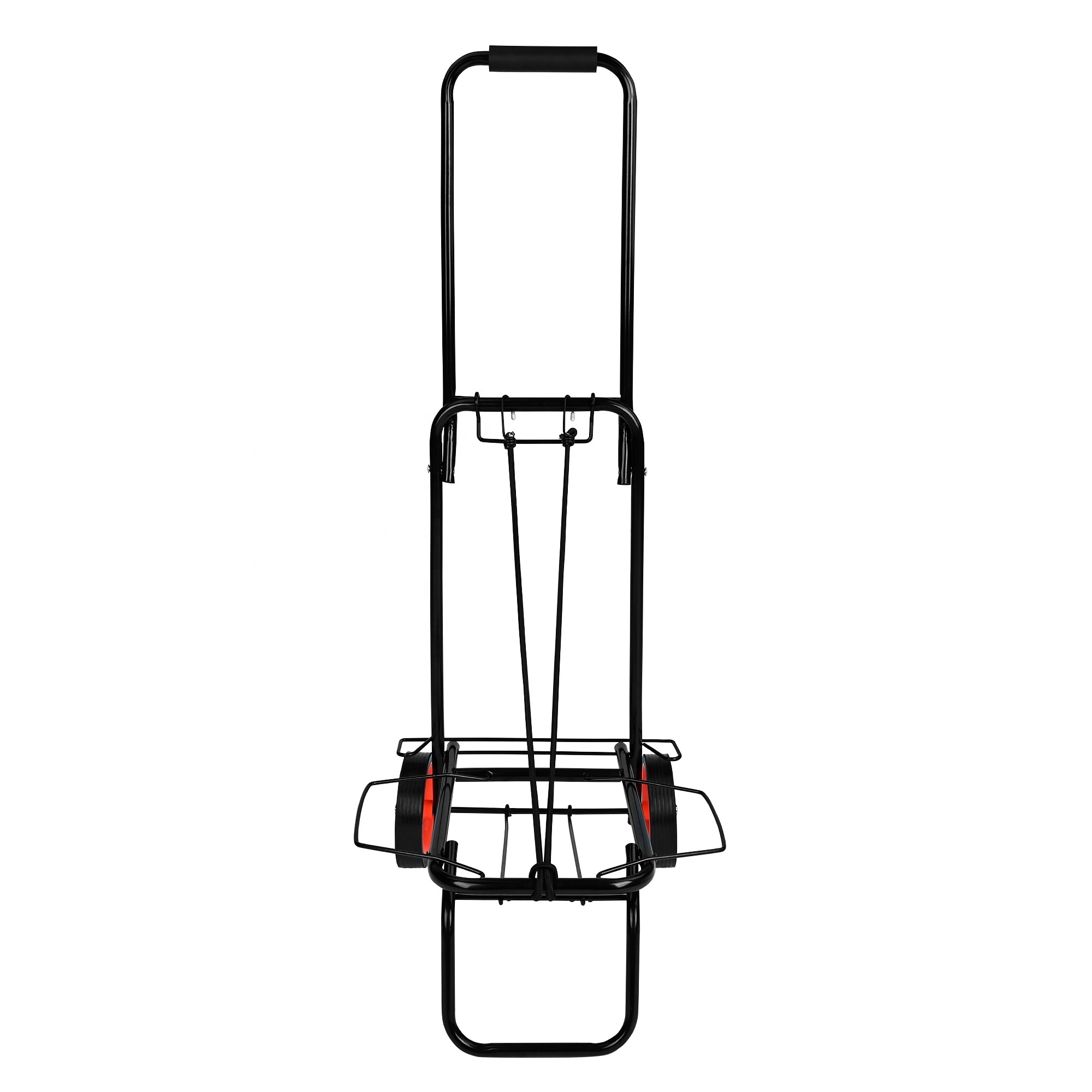 Wholesale Price Small Hand Truck Portable Dolly Cart for Moving Foldable Lightweight 2 Wheels Push Cart Dolly