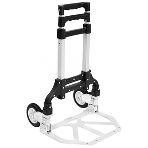 Low Price 90kg Capacity weight Hand Trolley Cart Foldable Hand Truck Aluminum Hand Trolley For home Shopping