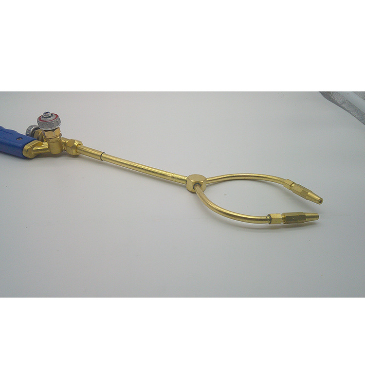 Oxygen and Acetylene welding torch soldering gun Double Head For Air Conditioner Refrigerator