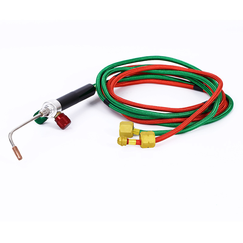 Jewelry Micro Mini Gas Small Torch Welding Soldering Gun with 5 Weld tips for Oxygen Cylinders