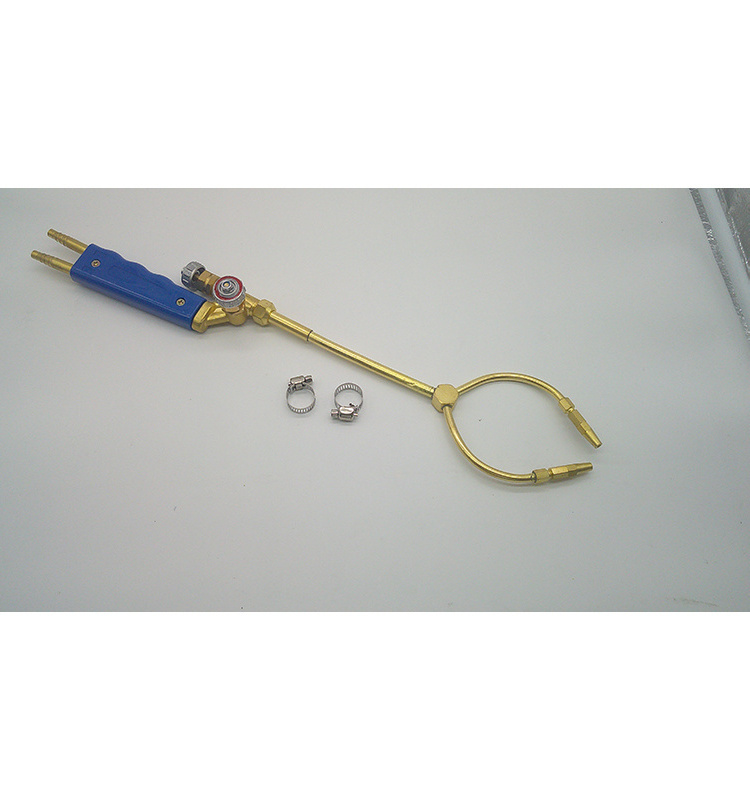 Oxygen and Acetylene welding torch soldering gun Double Head For Air Conditioner Refrigerator