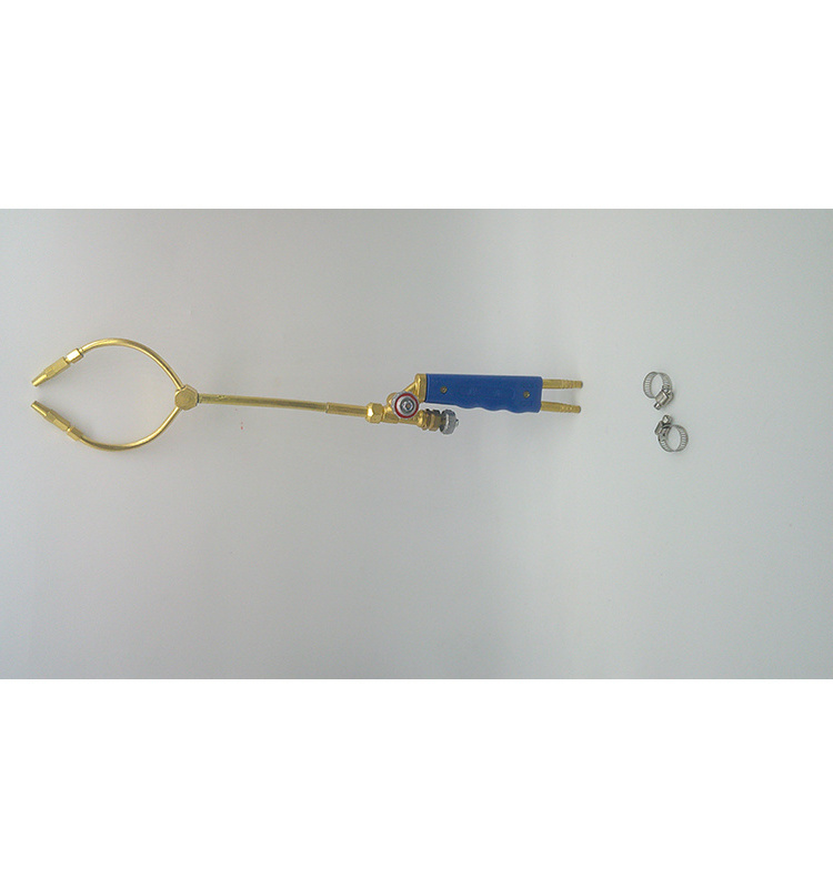 Oxygen and Acetylene welding torch soldering gun Double Head For Air Conditioner Refrigerator