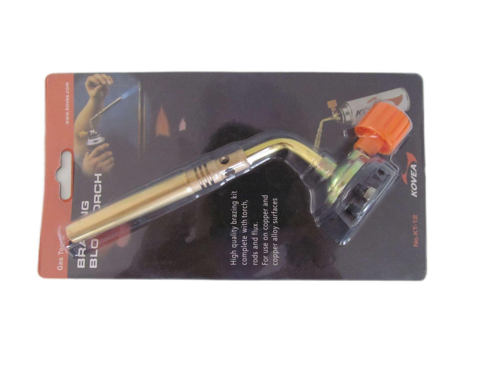 Gas Torch KT-2014  Butane Gas Compact Flamethrower Burner, for Cooking Soldering