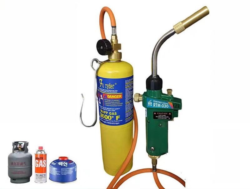 High Intensity Trigger Start Torch MAPP  Gas or PROPANE Brazing Torch with Adjustable Swirl RTM030