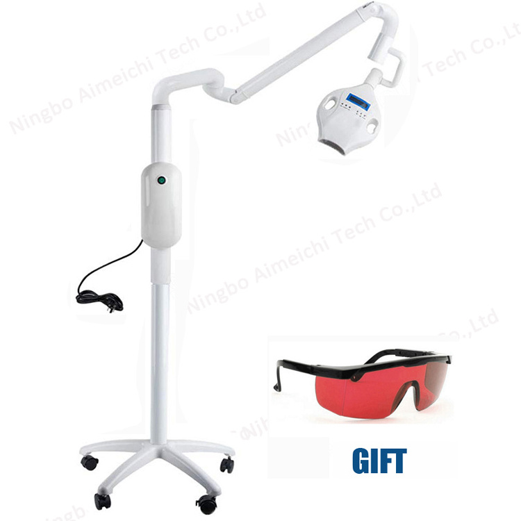 3 colors and 8 LED lamps dental whitening laser / dental bleaching lamp /tooth whitening unit