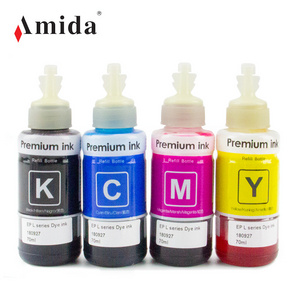 Amida Digital Printing T664 Dye Ink for EPSON-L L405 L455 L475 L565 L606 L656 Series Printer T664