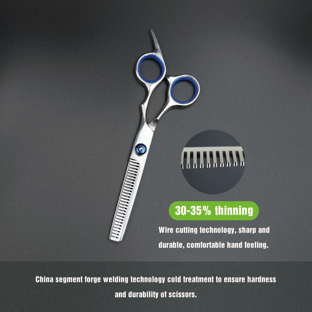 Hair Cutting Scissors Thinning Shears Kit Stainless Steel Barber Scissors Set For Hairdresser Haircut Hairdressing