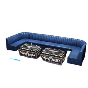 Booth Sofa Good Quality Pu Leather Modern Vip Strip Night Club Bar Furniture Lounge Nail Ktv Bar Furniture