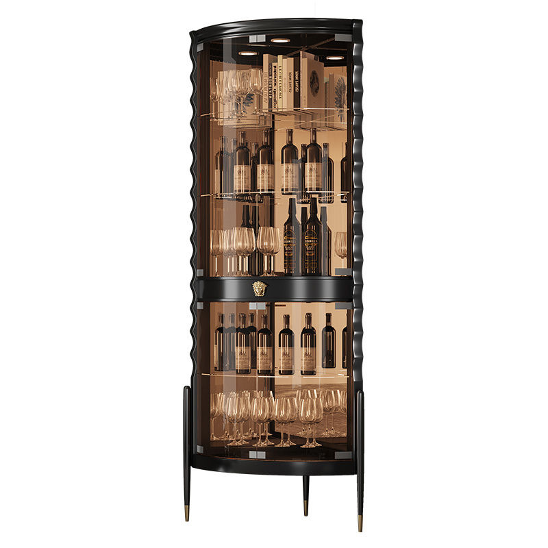 Dining Room Floor Multifunctional Liquor 3d wine cabinet for Kitchen