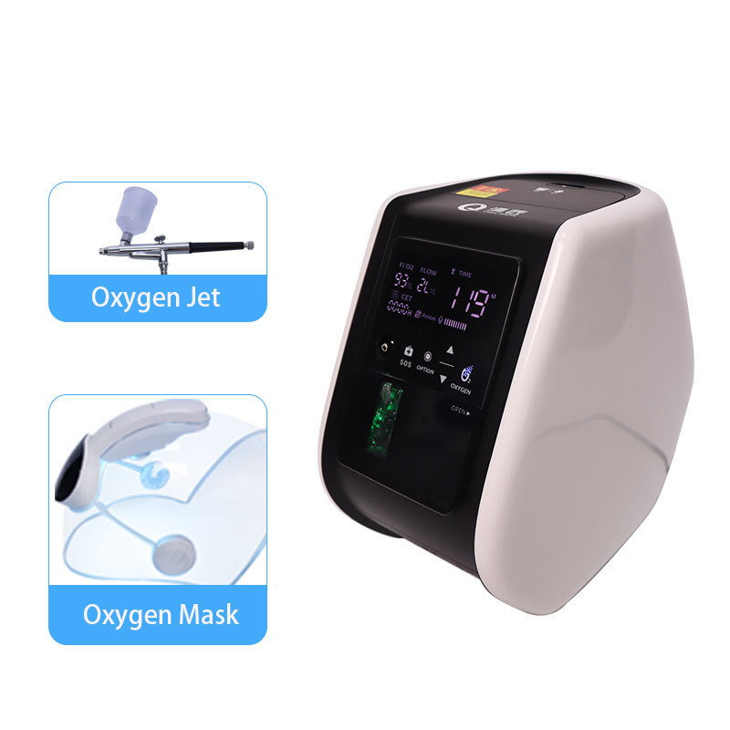 2024 Hotsale Oxygen Facial Spray Skin Rejuvenation Whitening Otoderm Oxygen Facial Therapy Mask O2Toderm Oxygen Jet Peel Machine