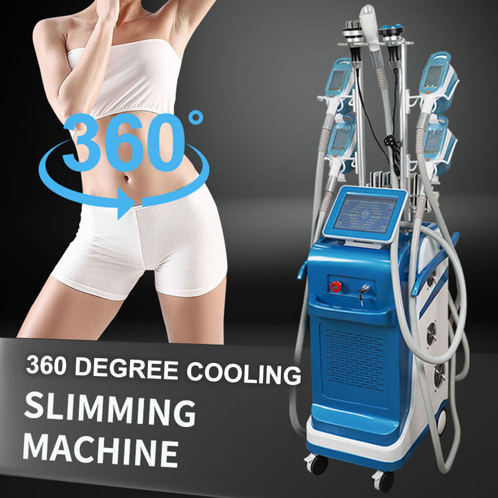 Multifunction Hot Sale 360 Cryo Lipo Body Slimming Fat Freezing Machine Cryo Beauty Salon Cavitation Vacuum Machine