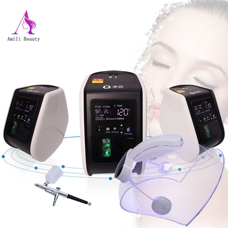 Portable oxygen dome mask  Korea O2toderm O2 To Derm Oxygen Dome Facial Therapy Machine O2toderm Oxygen Facial Machine