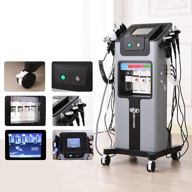 Jet Peel Oxygen Facial Galvanic Facial  Machine Water hydra beauty facial Dermabrasion Microdermabrasion Machine